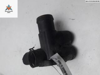 фланец (тройник) системы охлаждения Volkswagen Passat B3 1989, 1.8 л., бензин, МКПП, синий, универсал