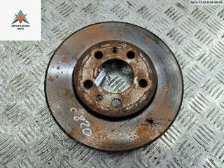 диск тормозной передний Skoda Fabia 1 поколение (6Y) 2003, 1.2 л., бензин, МКПП, синий, хетчбэк 5 дв.