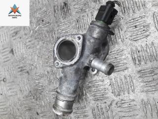 фланец (тройник) системы охлаждения Volkswagen Passat B5 [рестайлинг] 2003, 1.9 л., дизель, МКПП, чёрный, универсал, 038121133A