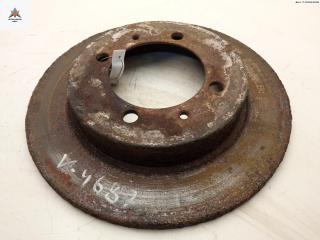 диск тормозной задний Volvo S40 2 поколение 2004, 1.9 л., дизель, МКПП, чёрный, универсал