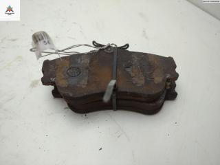 Колодки тормозные передние Volkswagen Transporter T4 1994, 2.4 л., дизель, МКПП, белый, микроавтобус