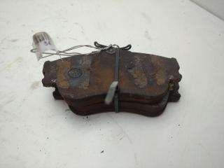 Колодки тормозные передние Volkswagen Transporter T4 1994, 2.4 л., дизель, МКПП, белый, микроавтобус