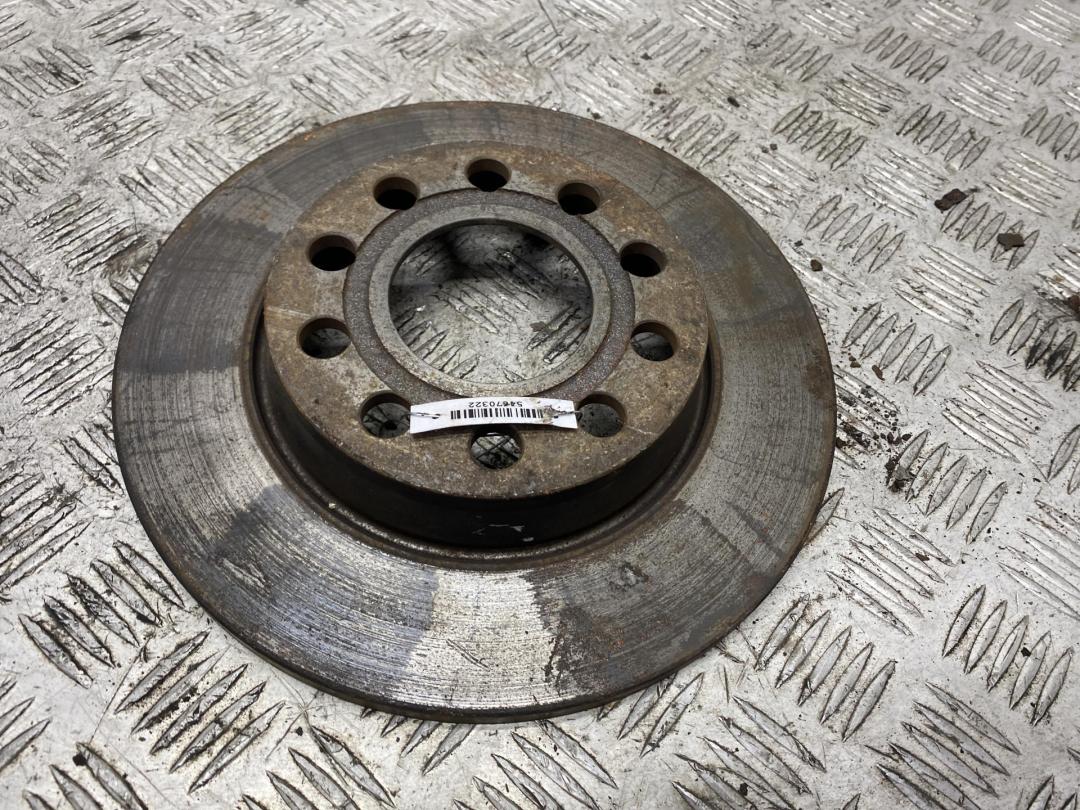 диск тормозной задний Audi A4 B6 2003, 2.5 л., дизель, АКПП, серый, универсал