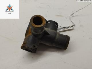 фланец (тройник) системы охлаждения Audi 80 8A/B3 1990, 1.8 л., бензин, МКПП, красный, седан, 357121140