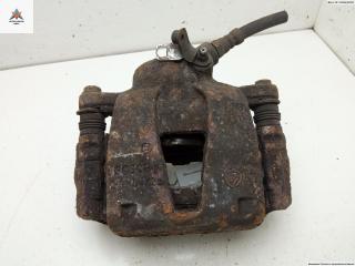 суппорт передний левый Fiat Stilo 1 поколение 2002, 1.6 л., бензин, МКПП, синий, хетчбэк 5 дв.