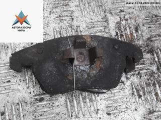 Колодки тормозные передние Volkswagen Touran 1 поколение 2005, 1.9 л., дизель, МКПП, чёрный, минивэн