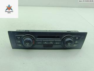 блок управления печки / климат-контроля BMW 1 серия E81/E82/E87/E88 2005, 2.0 л., дизель, МКПП, чёрный, хетчбэк 5 дв., 6958536