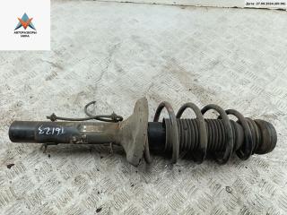 стойка передняя Volkswagen Golf 4 поколение 2000, 1.4 л., бензин, МКПП, серый, хетчбэк 5 дв., 1J0413031S, PRUZHINA, 1J0411105AA