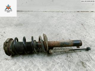 стойка передняя SEAT Leon 2 поколение 2006, 1.6 л., бензин, МКПП, чёрный, хетчбэк 5 дв., PRUZHINA, 1K0413031CT, 1K0411105CT