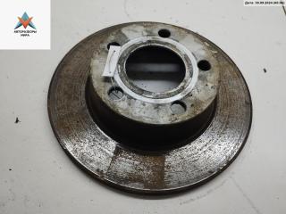 диск тормозной задний Audi A6 4B/C5 2000, 2.5 л., дизель, АКПП, чёрный, универсал