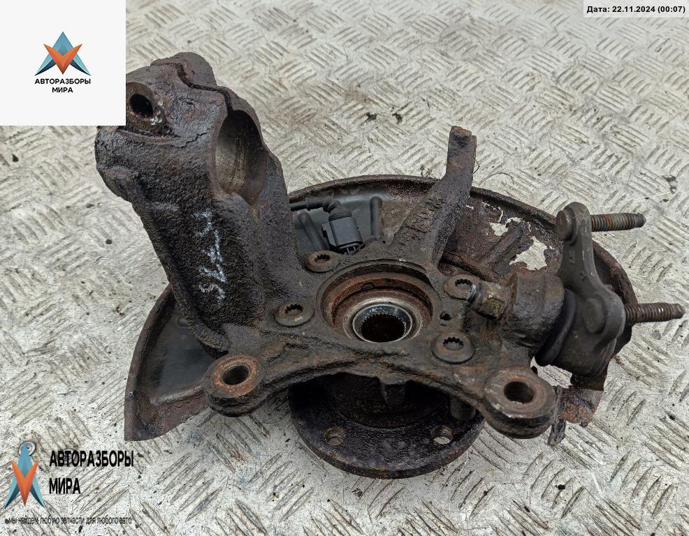 ступица передняя правая Volkswagen Touran 1 поколение 2003, 1.9 л., дизель, МКПП, чёрный, минивэн, 1T0498621, 1K0407256N, KULAK - фото №1