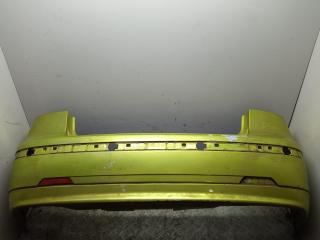 бампер задний Saab 9-3 2003, жёлтый, кабриолет