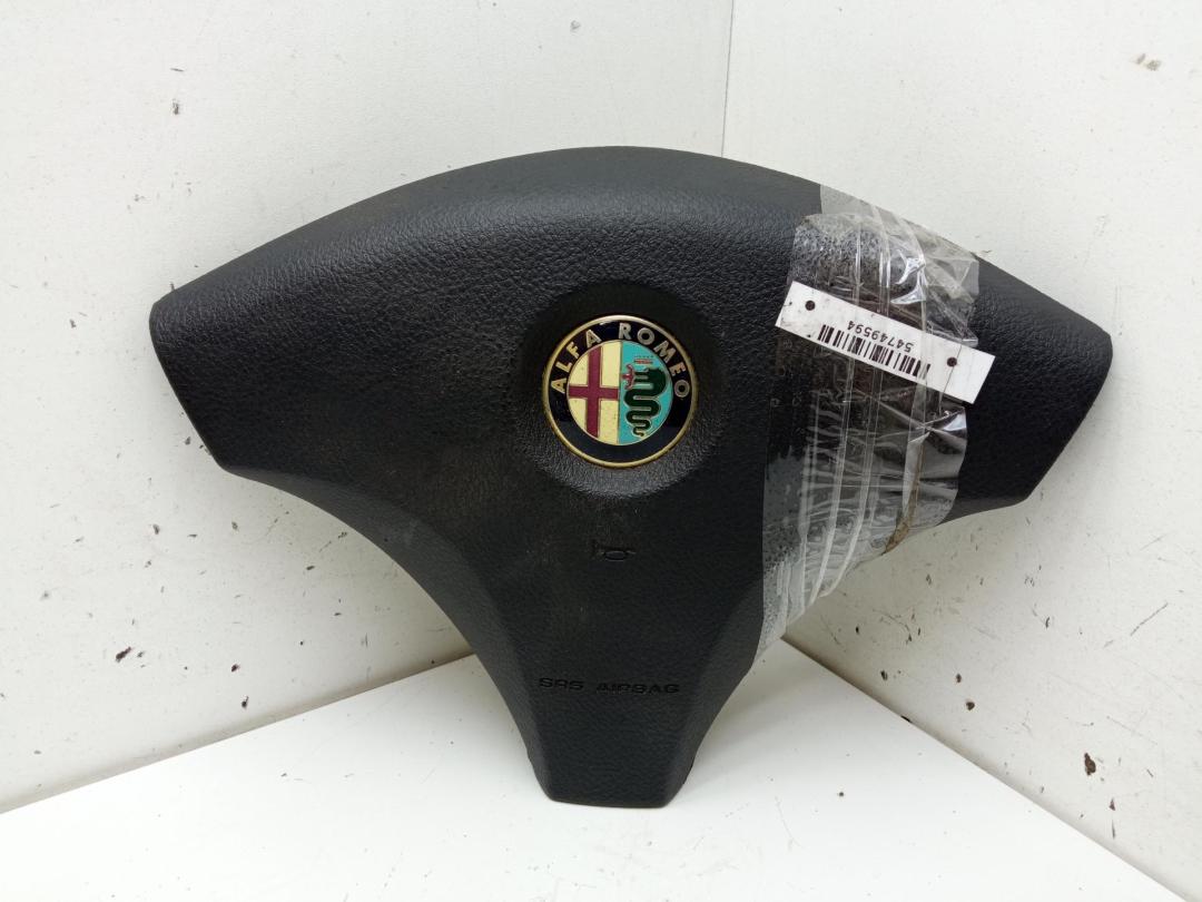 подушка безопасности водителя Alfa Romeo 156 2000, 1.9 л., дизель, МКПП, чёрный, седан, 156017268