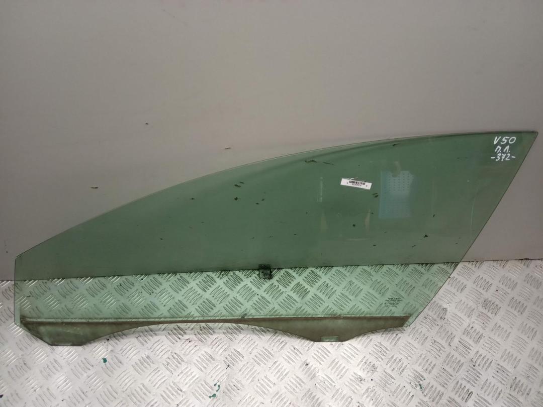 стекло двери передней левой Volvo S40 / V50 2005, 2.0 л., дизель, МКПП, серый, универсал