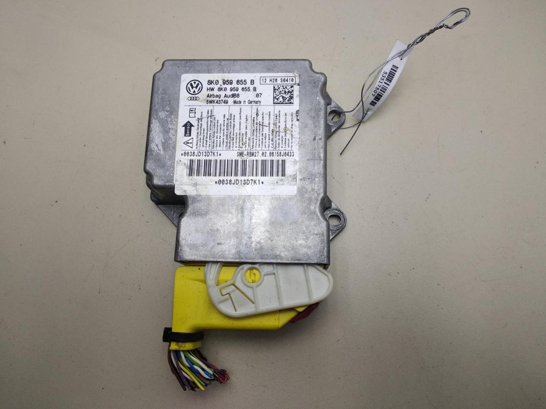 блок AirBag Audi A5 8T 2008, 1.8 л., бензин, МКПП, чёрный, купе, 8K0959655B