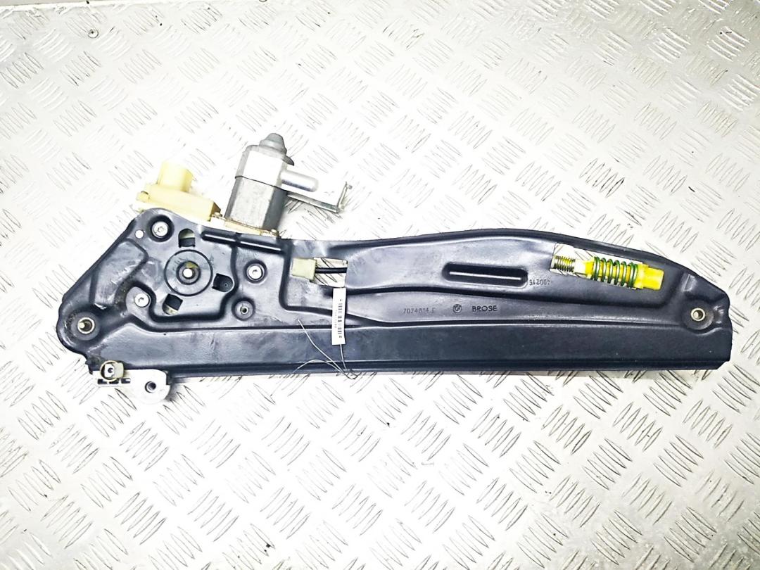 стеклоподъемник электрический задний правый BMW 7 E65/E66 2002, 3.0 л., дизель, АКПП, синий, седан, 51357024814