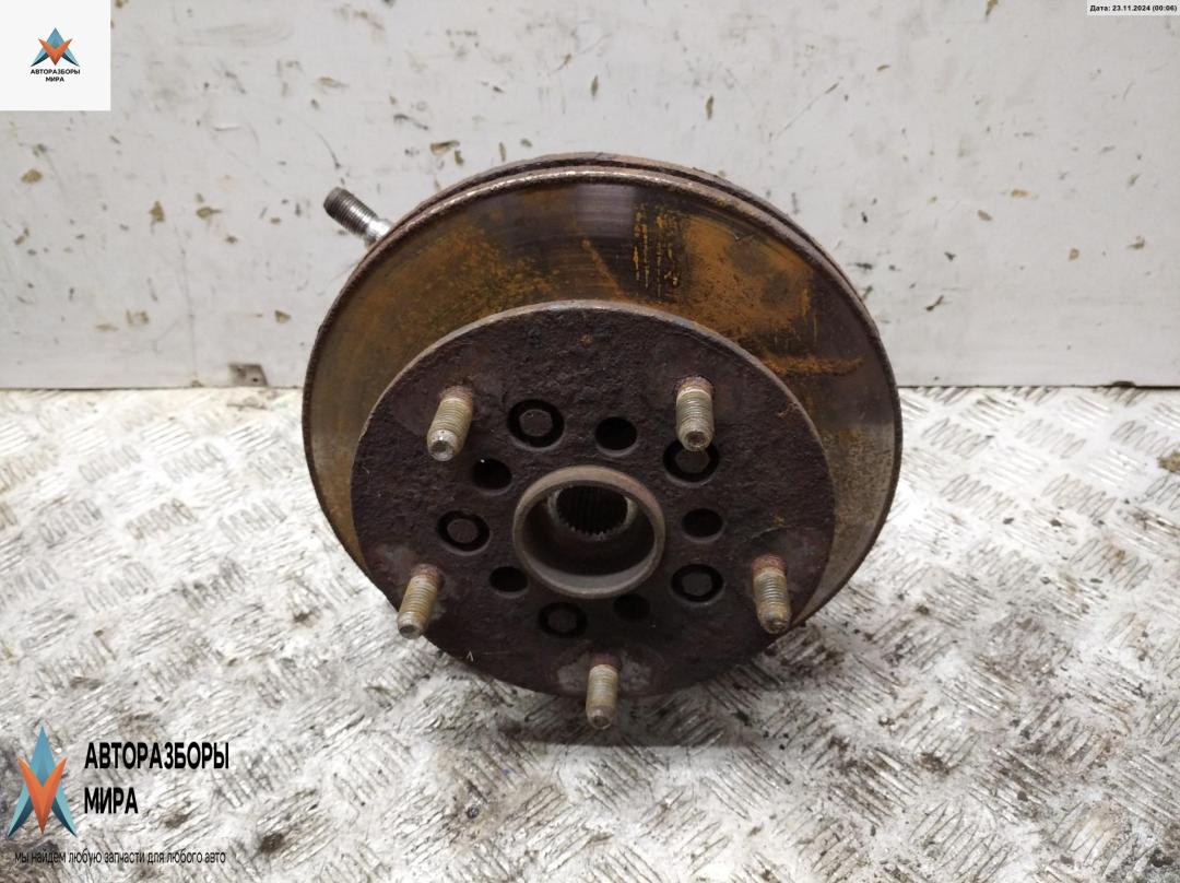 ступица передняя левая Ford Transit 7 поколение 2008, 2.2 л., дизель, МКПП, белый, микроавтобус - фото №1