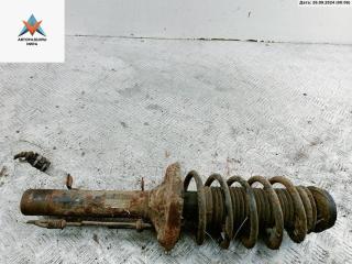 стойка передняя Volkswagen Golf 4 поколение 2000, 1.9 л., дизель, МКПП, синий, хетчбэк 3 дв., 1J0413031BH, PRUZHINA, 1J0411105AE