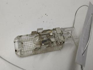 фонарь салона (плафон) Audi A4 B6 2003, 2.5 л., дизель, АКПП, серый, универсал, 4B0947415