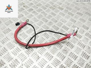 плюсовой провод аккумулятора BMW 5 серия E60/E61 2005, 2.5 л., бензин, АКПП, серый, универсал, 9127768, 9127767