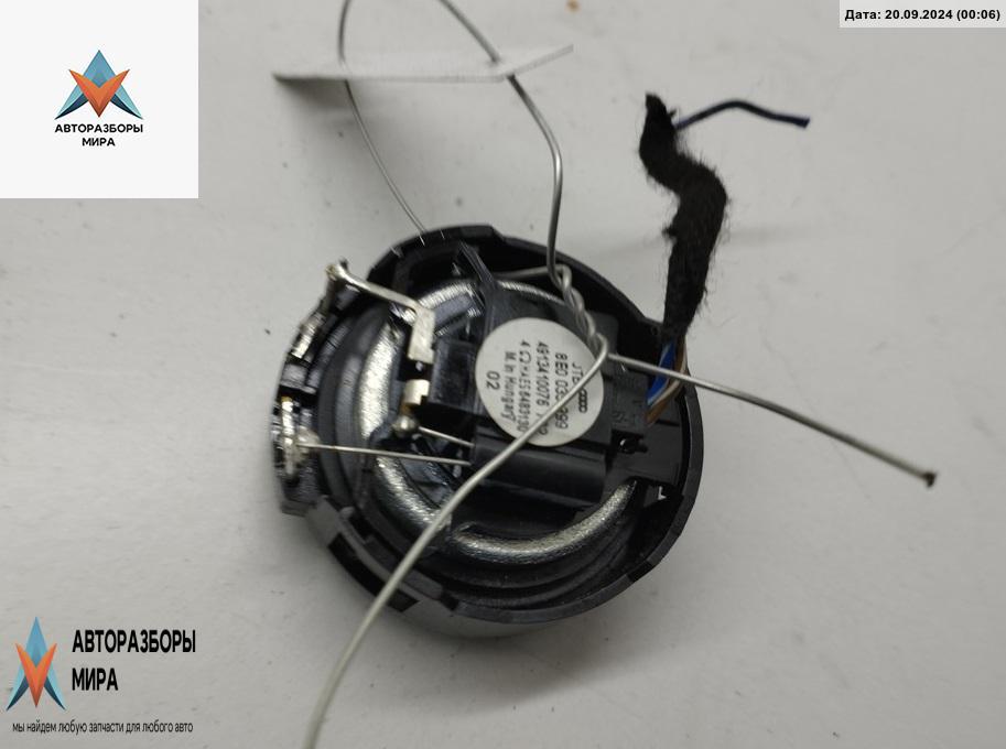 динамик высокочастотный (пищалка) Audi A4 B6 2002, 2.0 л., бензин, МКПП, серый, универсал, 8E0035399 - фото №1