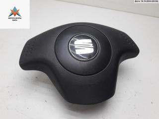 подушка безопасности водителя SEAT Ibiza 3 поколение 2002, 1.2 л., бензин, МКПП, серый, хетчбэк 5 дв., 6L0880201