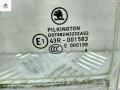форточка задняя правая Skoda Fabia 2 поколение (5J) 2009, 1.4 л., дизель, МКПП, серый, универсал - фото №2