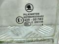 форточка задняя правая Skoda Fabia 2 поколение (5J) 2009, 1.4 л., дизель, МКПП, серый, универсал - фото №2