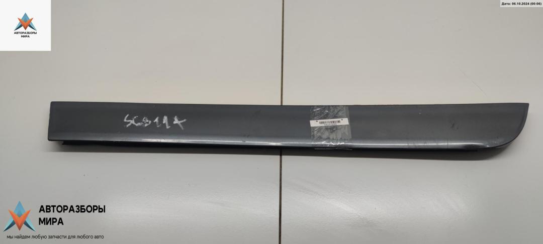 молдинг двери задней левой Audi A4 B6 2003, 3.0 л., бензин, АКПП, серый, универсал, 8E0853969 - фото №1