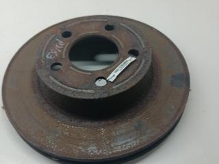 диск тормозной передний Ford Explorer 2 поколение 1996, 4.0 л., бензин, АКПП, красный, внедорожник 5 дв.