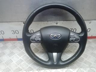 руль Infiniti Q50 1 поколение 2015, 2.2 л., дизель, МКПП, седан, 484304GA3B