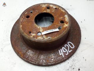 диск тормозной задний Honda Accord 6 поколение 1999, 2.0 л., бензин, МКПП, серый, седан