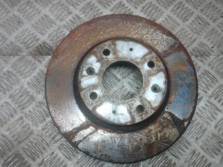 диск тормозной передний Kia Cerato 1 поколение 2005, 1.5 л., дизель, МКПП, хетчбэк 5 дв., 517122F100