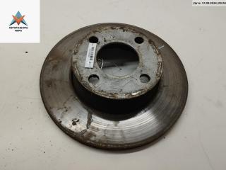 диск тормозной передний Audi 80 8C/B4 1992, 2.0 л., бензин, МКПП, серый, седан