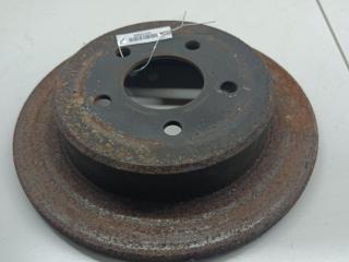 диск тормозной задний Ford Explorer 2 поколение 1996, 4.0 л., бензин, АКПП, красный, внедорожник 5 дв.