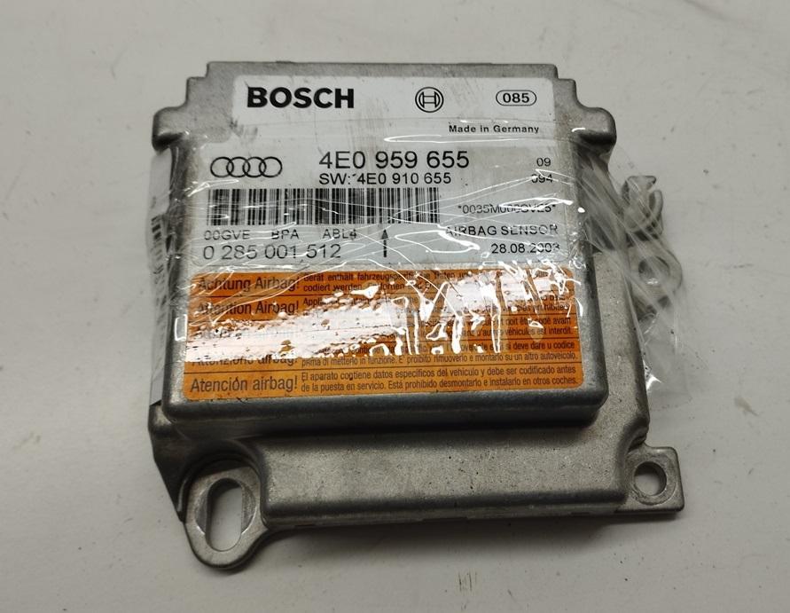 блок AirBag Audi A8 D3 2003, 4.0 л., дизель, АКПП, чёрный, седан, 4E0959655