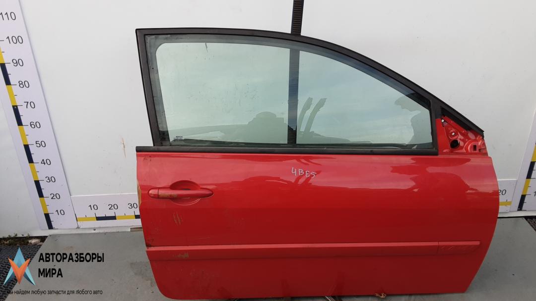 дверь передняя правая Renault Megane 2 поколение 2005, 1.4 л., бензин, МКПП, хетчбэк 5 дв. - фото №1