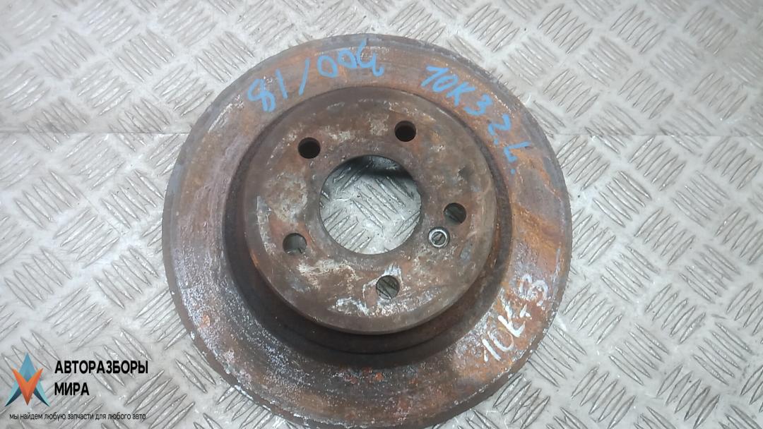 диск тормозной задний Mercedes-Benz E-Класс W211/S211 2004, 3.5 л., E350, бензин, АКПП, седан - фото №1