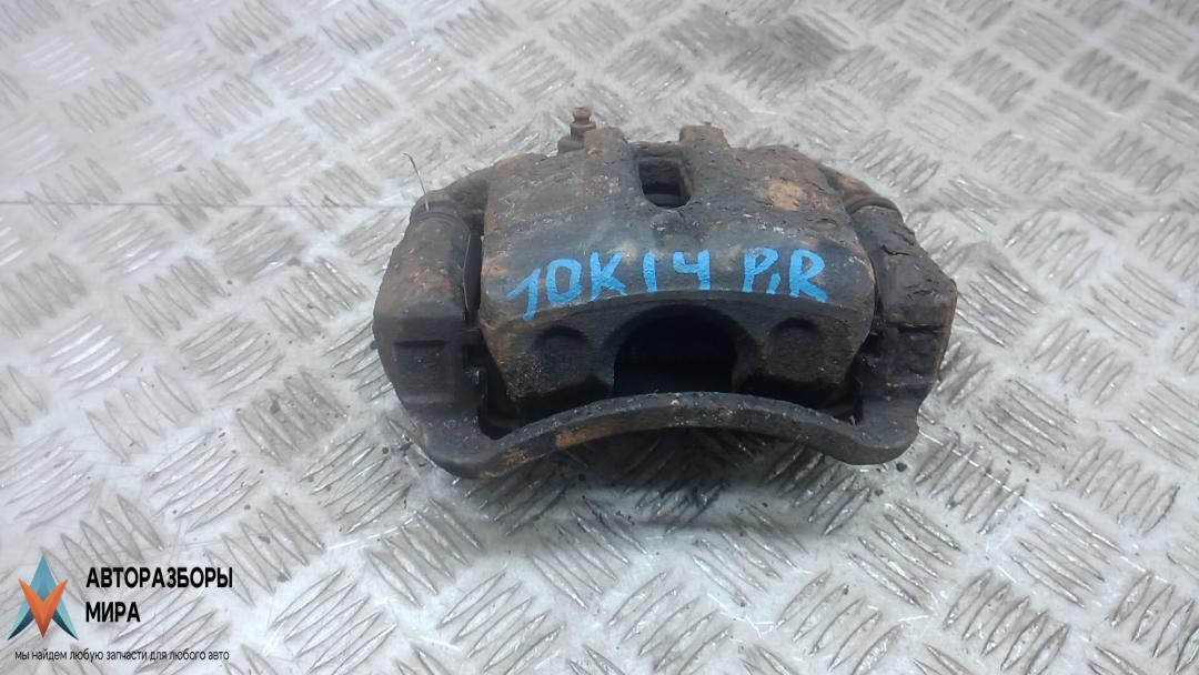 суппорт передний правый Kia Sportage 3 поколение 2011, 1.7 л., дизель, МКПП, внедорожник 5 дв., 581902SA70, 581302Y000 - фото №1