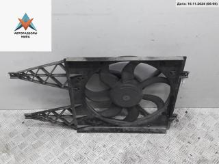 вентилятор радиатора Skoda Roomster 1 поколение 2006, 1.9 л., дизель, МКПП, серый, фургон
