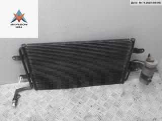 радиатор кондиционера Volkswagen Bora 1 поколение 1999, 1.6 л., бензин, МКПП, зелёный, седан, 1J0820411D