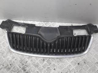 решетка радиатора Skoda Roomster 2006, серый, универсал, 5J0853668A