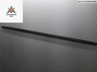 Молдинг стекла двери задней левой наружный Skoda Superb 1 поколение [рестайлинг] 2006, 1.8 л., бензин, МКПП, серый, седан