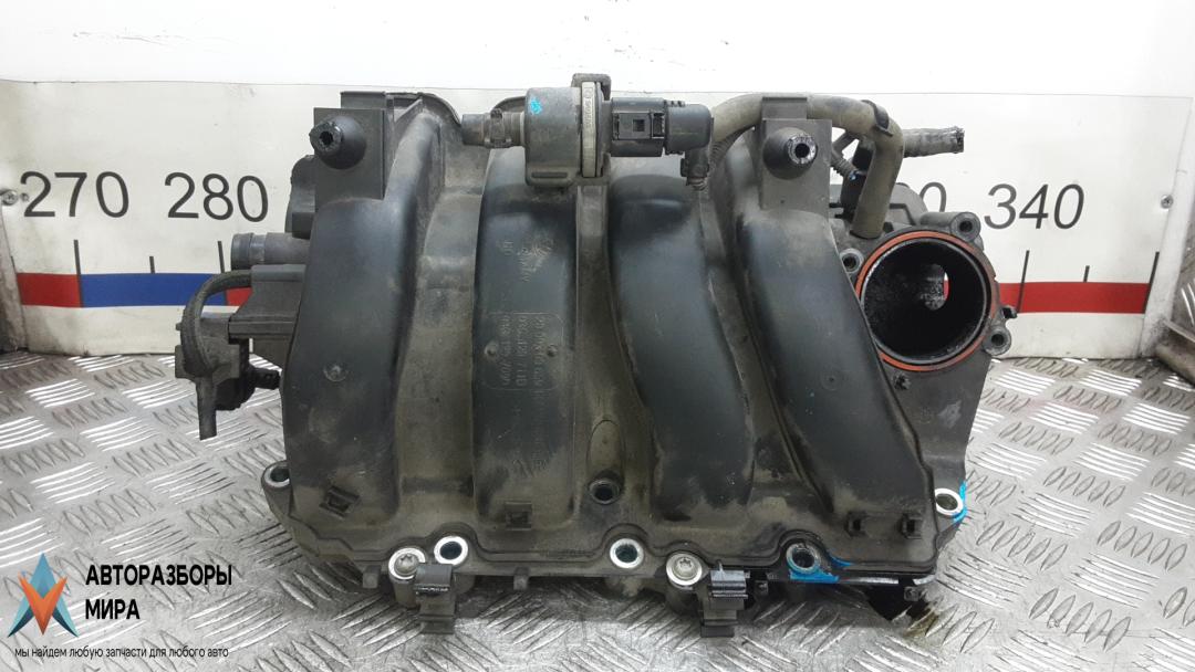 коллектор впускной Volkswagen Touran 1 поколение 2004, 1.6 л., бензин, МКПП, минивэн, 03C133204AH, 03C129711D - фото №1