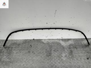 молдинг переднего бампера Volkswagen Polo 4 поколение 2001, 1.4 л., бензин, МКПП, чёрный, хетчбэк 3 дв., 6N0807820A