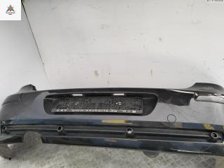 бампер задний Peugeot 307 1 поколение [рестайлинг] 2005, чёрный, кабриолет