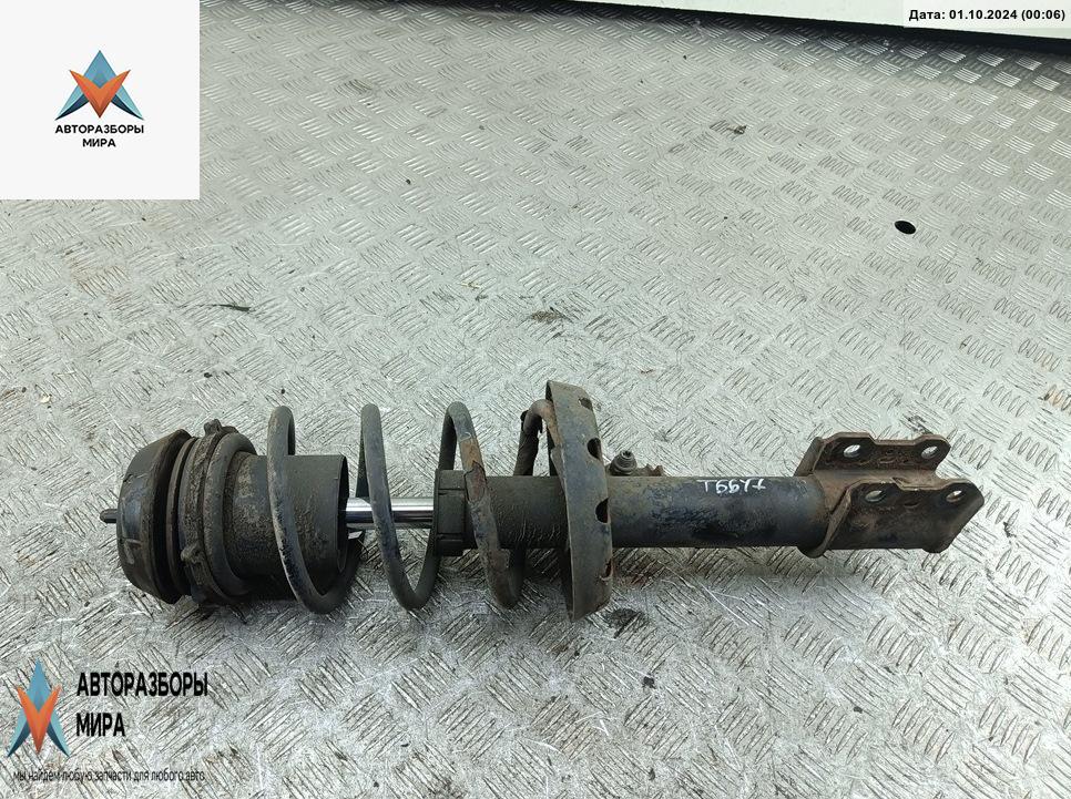 стойка передняя Opel Astra G 2002, 1.6 л., бензин, МКПП, серый, хетчбэк 5 дв., 24443529 - фото №1