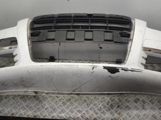 бампер передний Audi A6 4F/C6 2007, дизель, белый, универсал, 4F0807437C