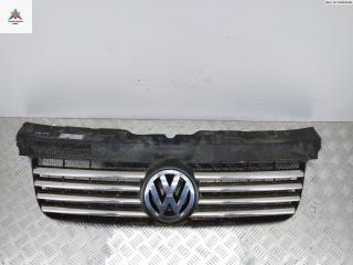 решетка радиатора Volkswagen Transporter T5 2004, чёрный, микроавтобус