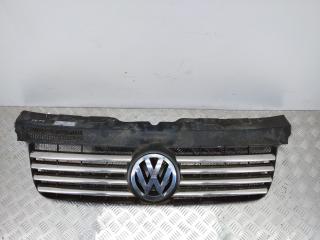 решетка радиатора Volkswagen Transporter T5 2004, чёрный, микроавтобус